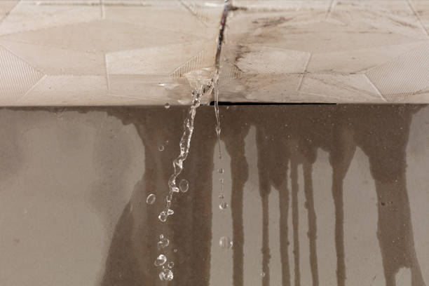 Professional Burst Pipe Cleanup technician working in Haskell, OK